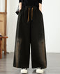 Vintage Washed Wide-Leg Jeans with Boho Embroidery