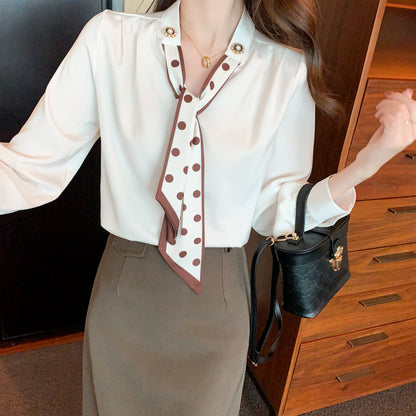 Satins Blouse – Lightweight Luxe Work-to-Evening Shirt