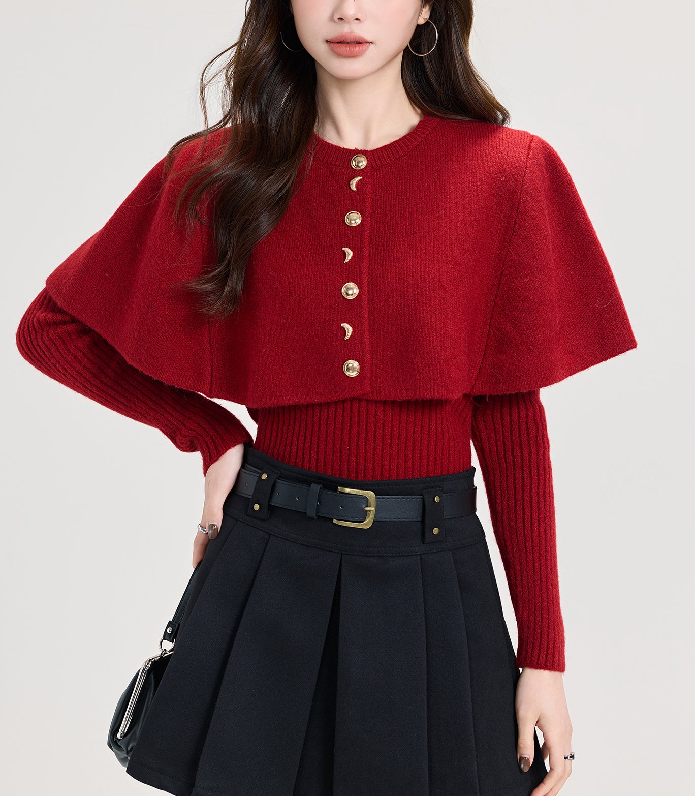 Women's 2 Piece Sets Shawl Cardigan Cape Sweater Knit Tops