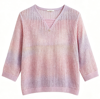 Open-Knit Summer Sweater – Lightweight Coastal Layer