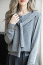 Women's Cardigan Sweater Knit Shawl Wraps Button Tops