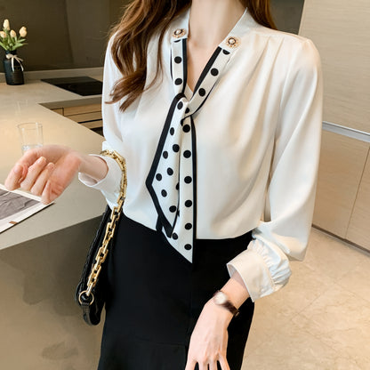 Satins Blouse – Lightweight Luxe Work-to-Evening Shirt