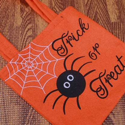 Halloween Treats Bags Party Favors - Reusable Candy Bags Goodie Bag for Halloween Party Supplies(2 Pattern)