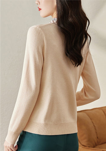 Early Fall Outfit for Women | Soft Lightweight Knit - LAI MENG FIVE CATS