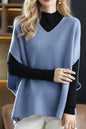 Women's Sweater Vest Sleeveless V Neck Oversized Knit Top