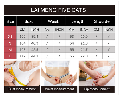 Women's Halter Tank Top Mock Neck Sleeveless Vest Tops - LAI MENG FIVE CATS