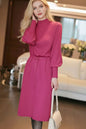 Women's Turtleneck Knit Sweater Midi Dress - LAI MENG FIVE CATS