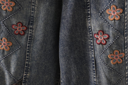 Women Jeans Denim Loose Elastic Waist Pants