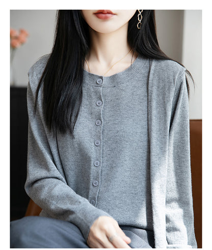 Women's Cardigan Sweater Knit Shawl Wraps Button Tops