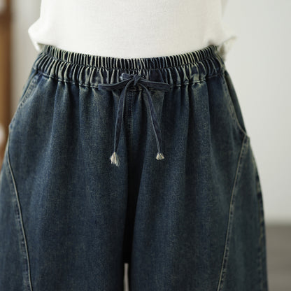 Women's Loose Jeans Baggy Wide Leg Denim Pants
