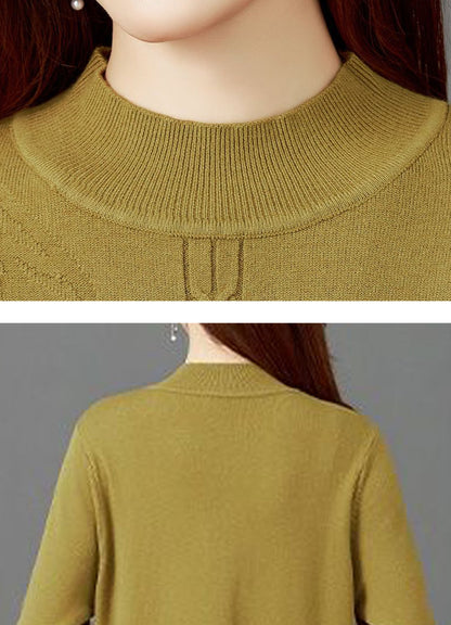 Women's 2023 Fall winter Knit Pullover Sweater Dress
