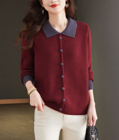 Women's Sweater Cable Knit Long Sleeve Outfits