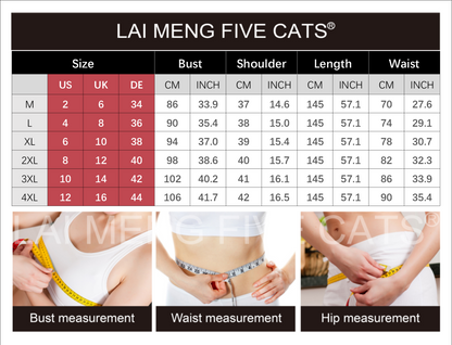 Women's Cheongsam Short Sleeve Qipao Long Dress