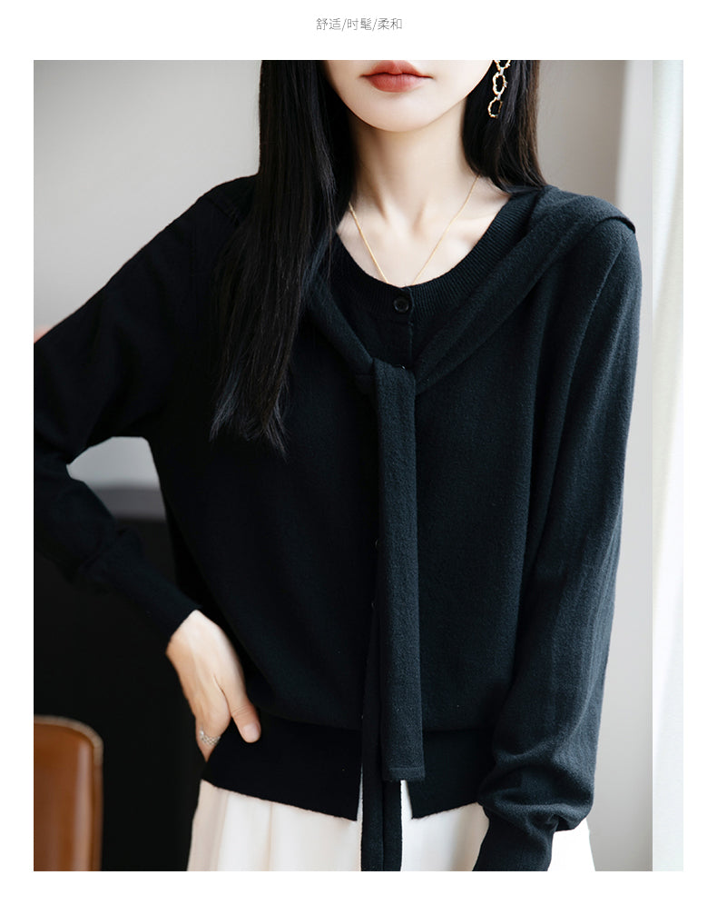 Women's Cardigan Sweater Knit Shawl Wraps Button Tops