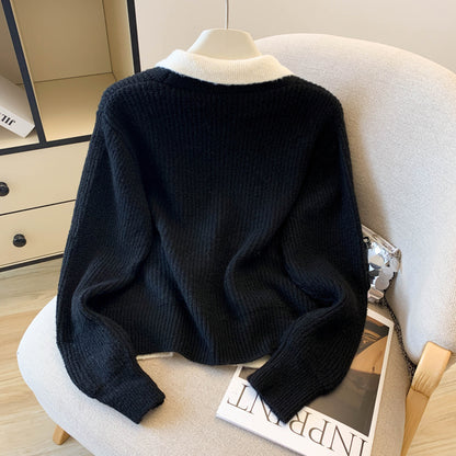 Women's Sweater Cardigan Knit Long Sleeve Button Outfits