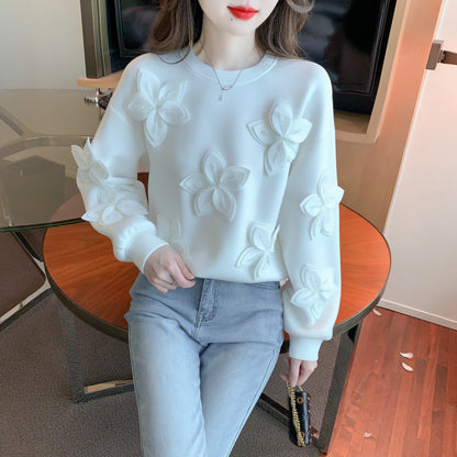 Women's Oversized Sweatshirts Hoodies 3D Floral Outfits
