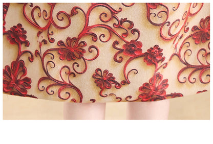 Women's Fall Long Sleeve Knitted Sweater Midi Dress