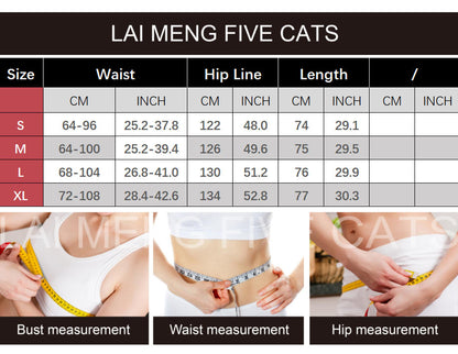 Women’s Embroidered Wide-Leg Cropped Denim Pants – Elastic Waist Casual Summer Jeans - LAI MENG FIVE CATS