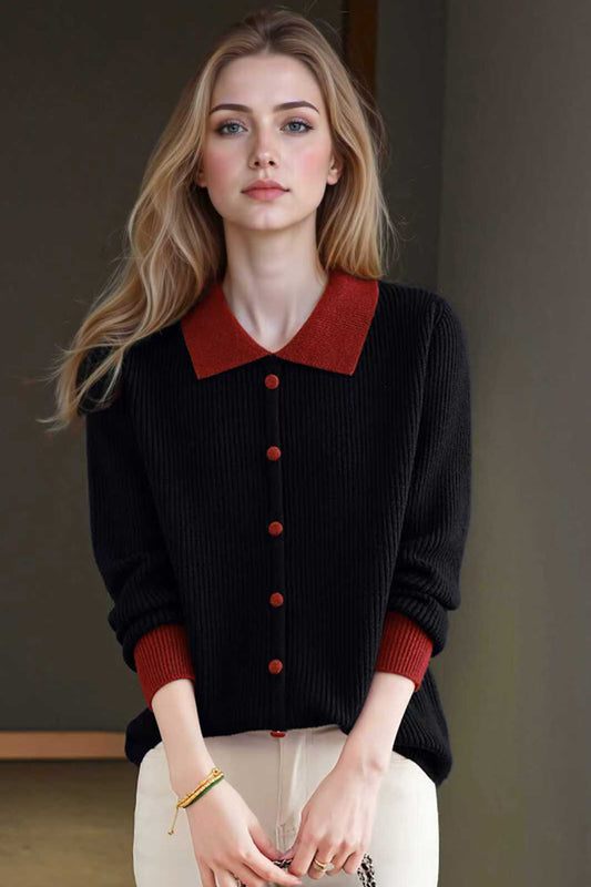 Women's Sweater Cable Knit Long Sleeve Outfits