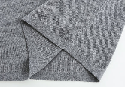 Women's Long Sleeve Sweater Striped Knit Pullover Tops - LAI MENG FIVE CATS