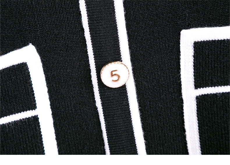 Women's Long Sleeve Knit Sweater Midi Dress