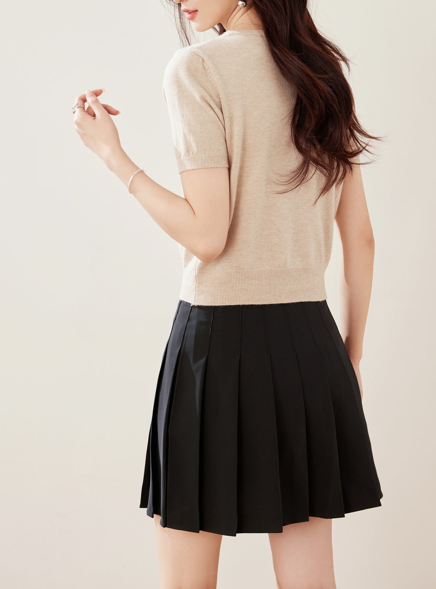 Women's Short Sleeve Lace Cardigan Tops