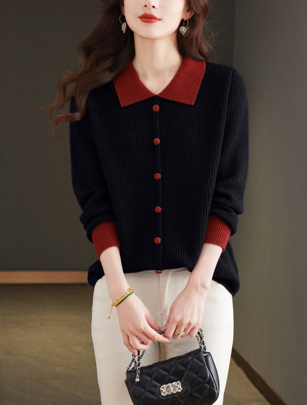 Women's Sweater Cable Knit Long Sleeve Outfits