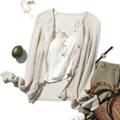 Lightweight Open-Knit Cardigan – Summer Layering Essential