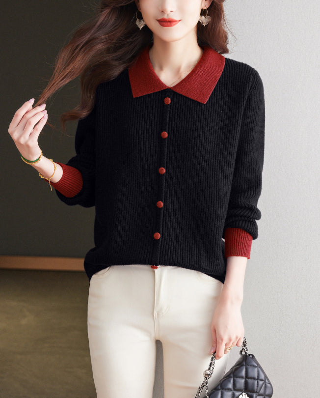Women's Sweater Cable Knit Long Sleeve Outfits