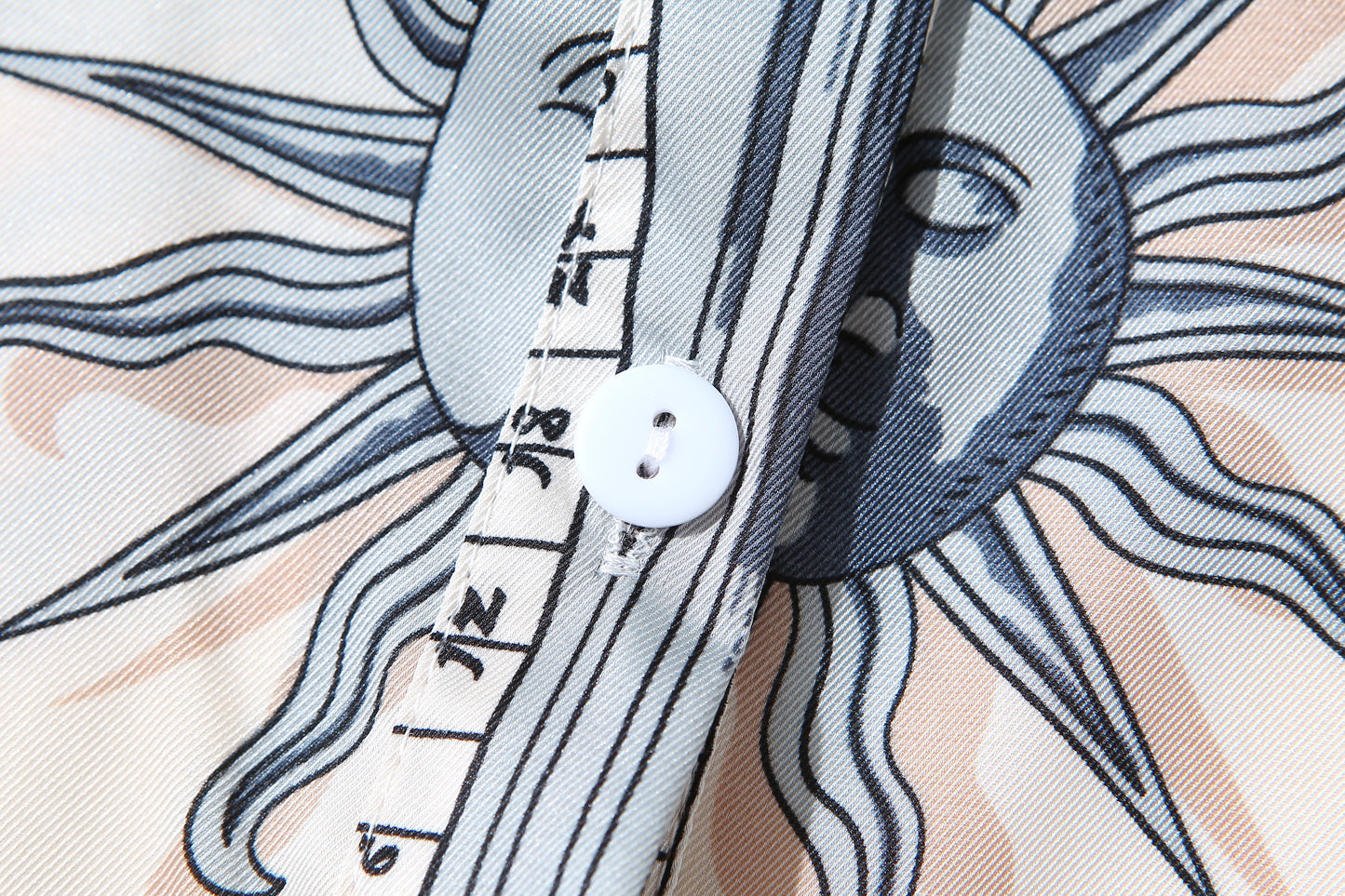 ESY-Women's Shirt Floral Print Long Sleeve Button Top