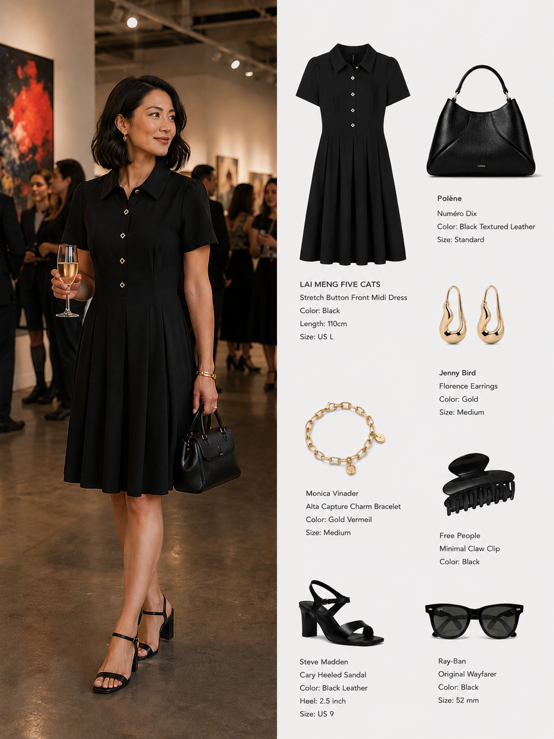 Short Sleeve Stretch Button Front Midi Dress