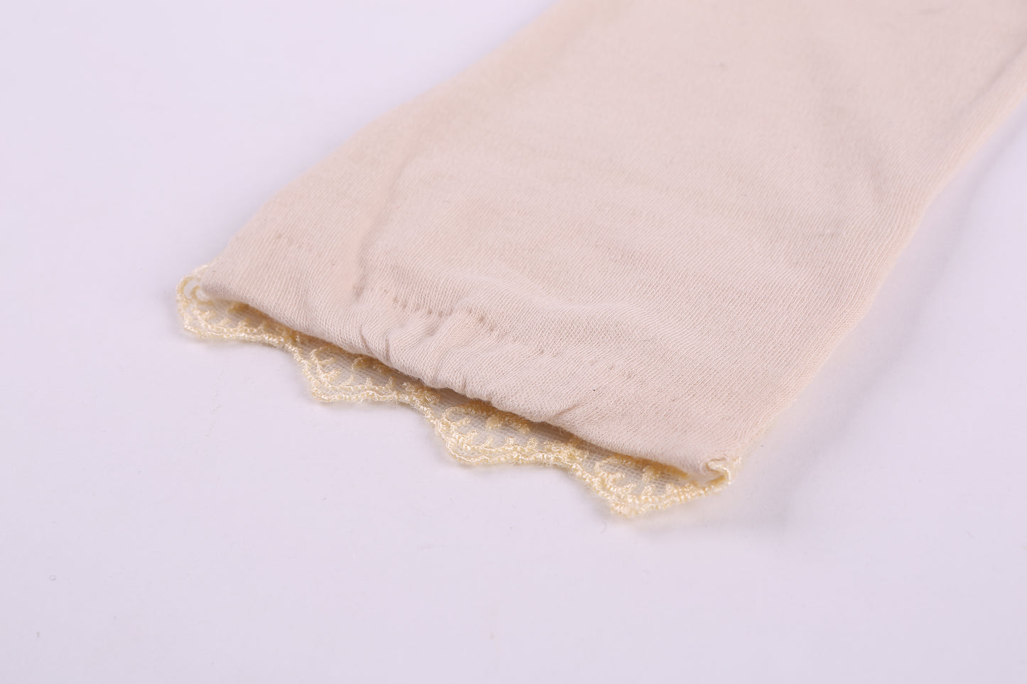 Women's Short Lace Gloves Fingerless Sunscreen Gloves