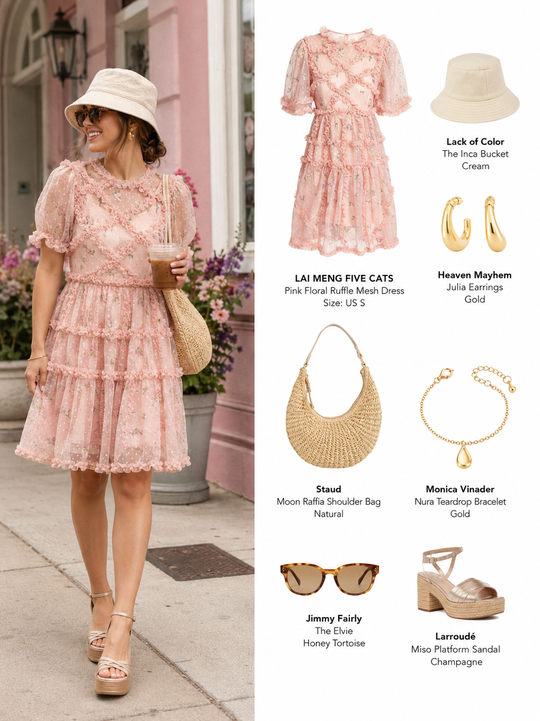 Pink Floral Embroidered Mesh Mini Dress