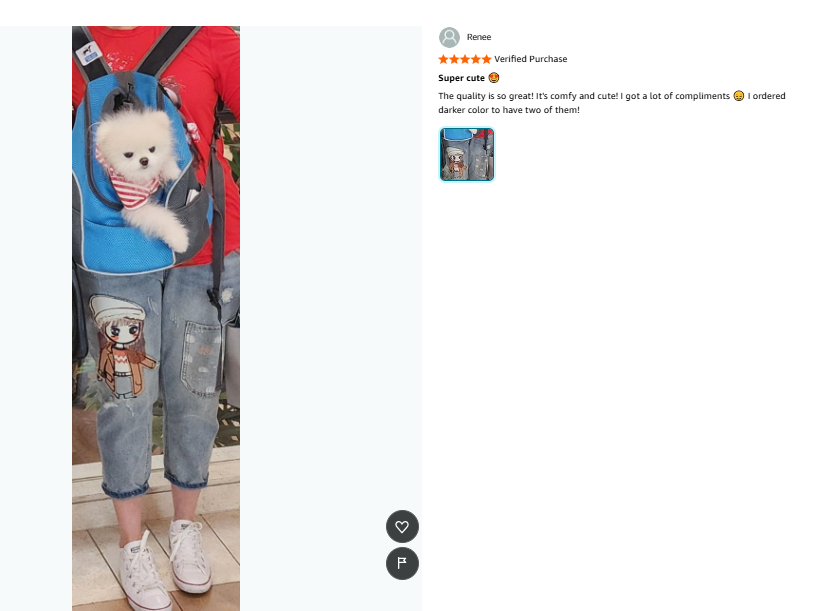 BK-Cute Embroidered Patch Elastic Waist Denim Pants - LAI MENG FIVE CATS