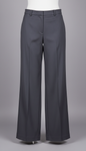 Charcoal Slate Technical Wide-Leg Trousers