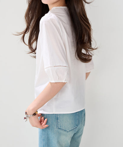 Romantic Lace V-Neck Blouse | Weekend Escape Collection