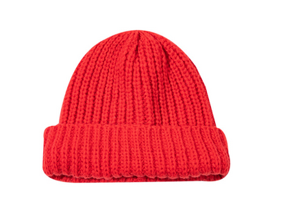 Winter warm ear cap beanie solid color snow cap - LAI MENG FIVE CATS