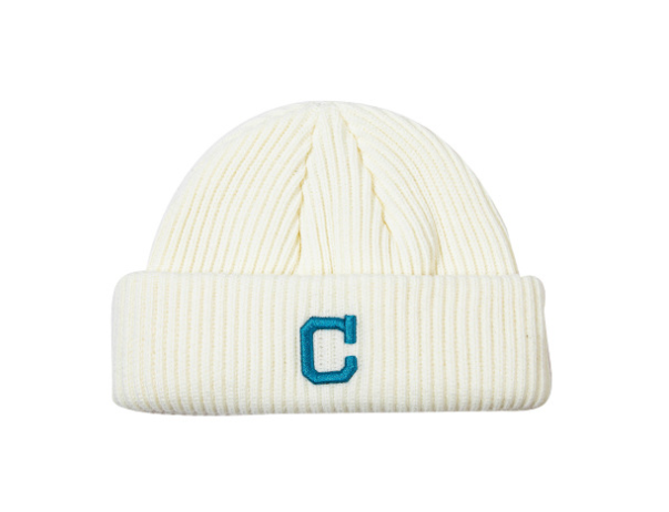 Winter hat beanie pure color letter embroidery hat snow cap - LAI MENG FIVE CATS