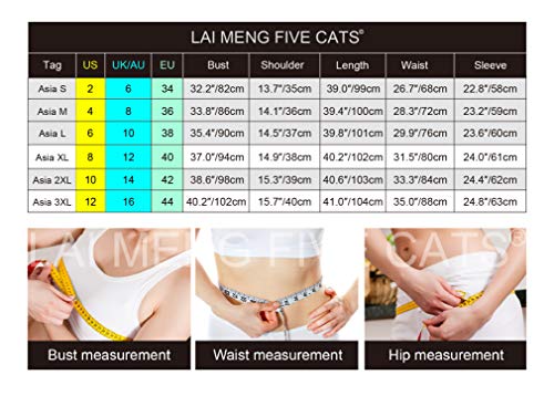 Women's Long-Sleeve Midi dress in Leather Look A-line Dress - LAI MENG FIVE CATS