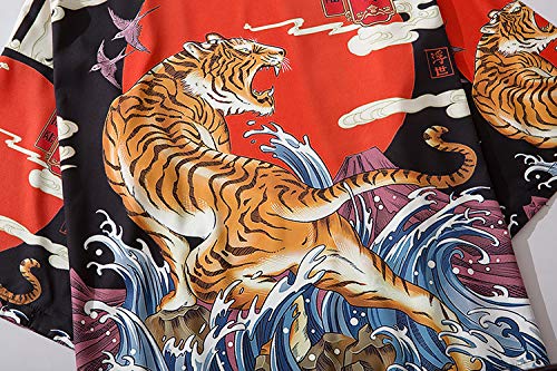 Tiger Kimono Cardigan - LAI MENG FIVE CATS